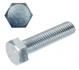Болт 6-гр.гол. 12мм кл.пр. 8,8  (ключ 19мм) (шаг 1,75)
