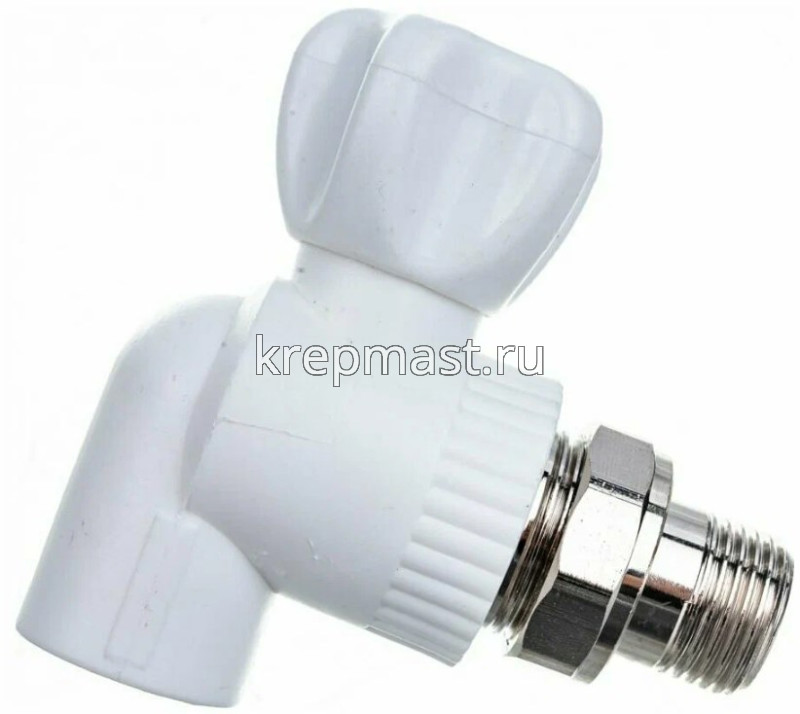 Кран шар D25-1/2 НР п/п угл. д/радиат.