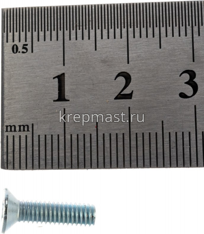 Винт потай 4,0х15(16) DIN 965