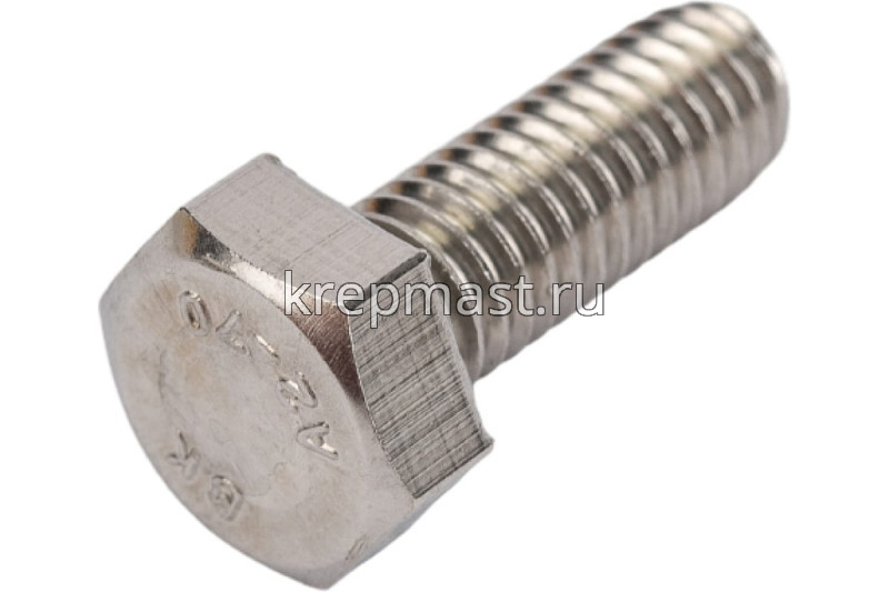 Болт 10х 30 нержав. DIN 933 A2