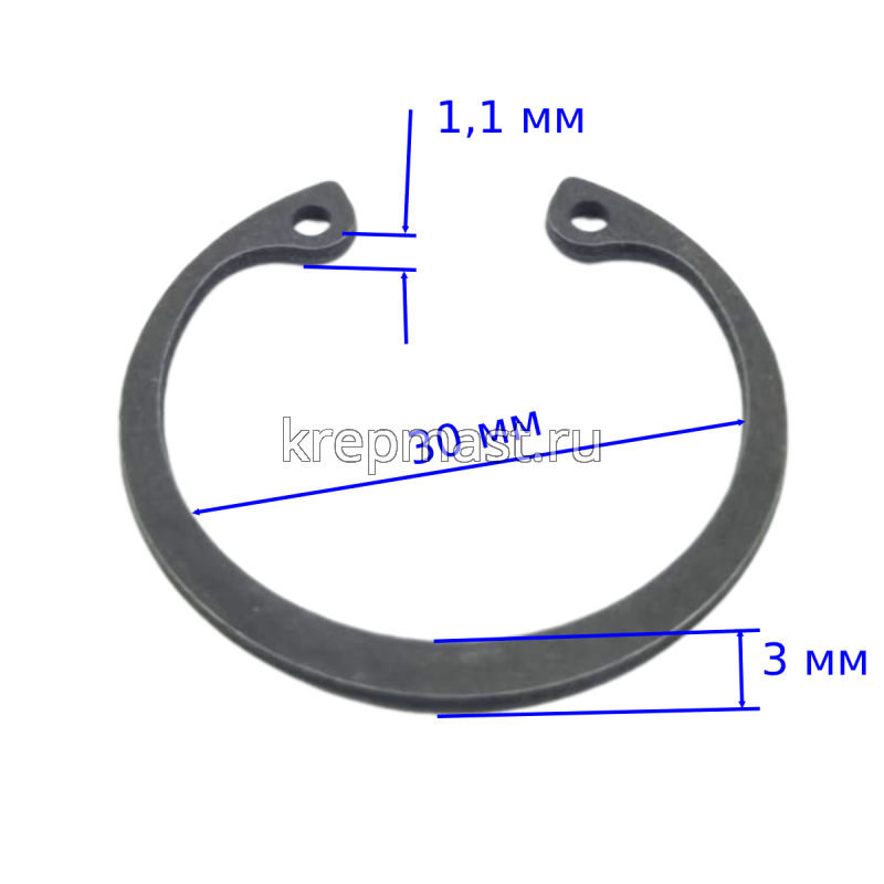 Шайба стопор. М 30 Отверстие DIN 472