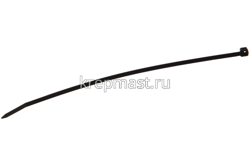 Стяжка кабельная 200х3,6 черная