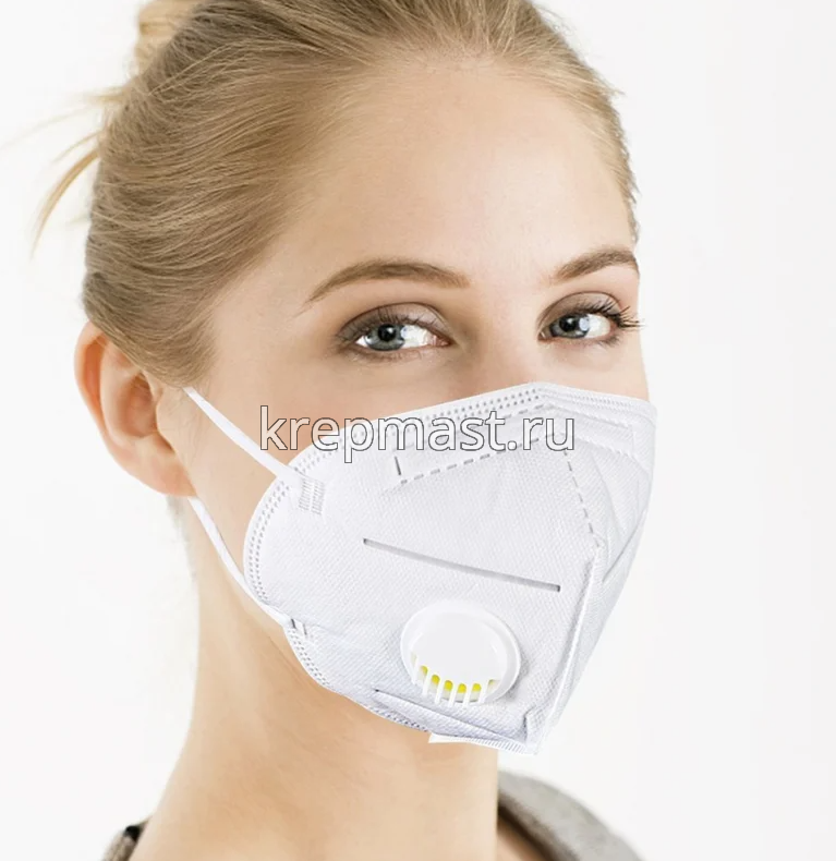 Полумаска коническая с клапаном Росомаха Мастер