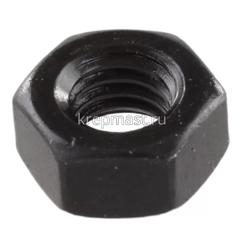 Гайка 6-гр. М 14 DIN 934 (2,0) кл.пр.12.0 черная