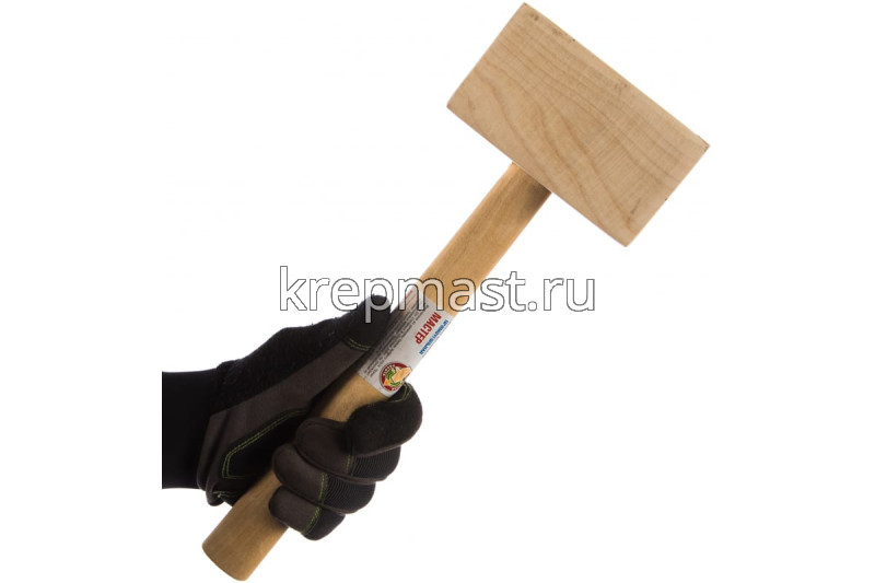 Киянка ЗУБР / FIT ДЕРЕВЯННАЯ прямоугольная