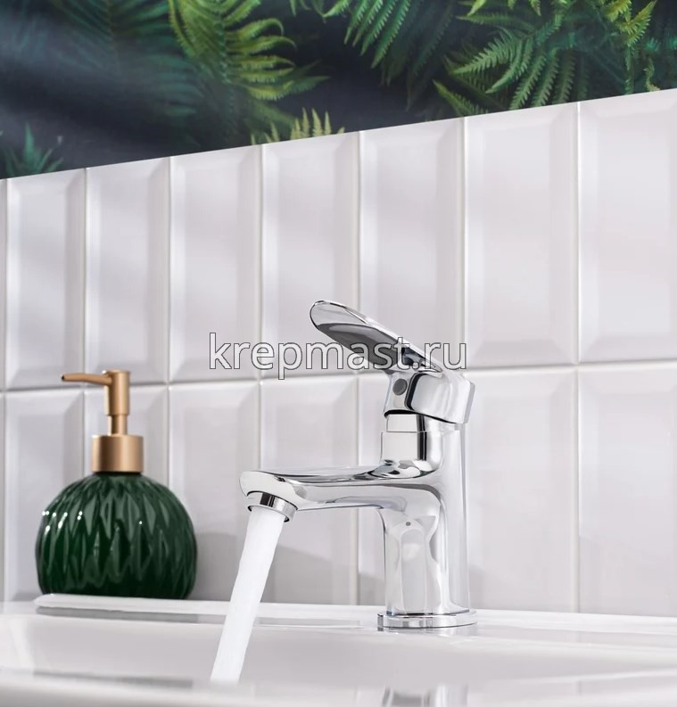 Смеситель д/умывальника B8274-1J латунь