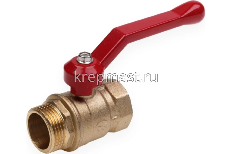 Кран шар Ду-25 м/р рыч 1"