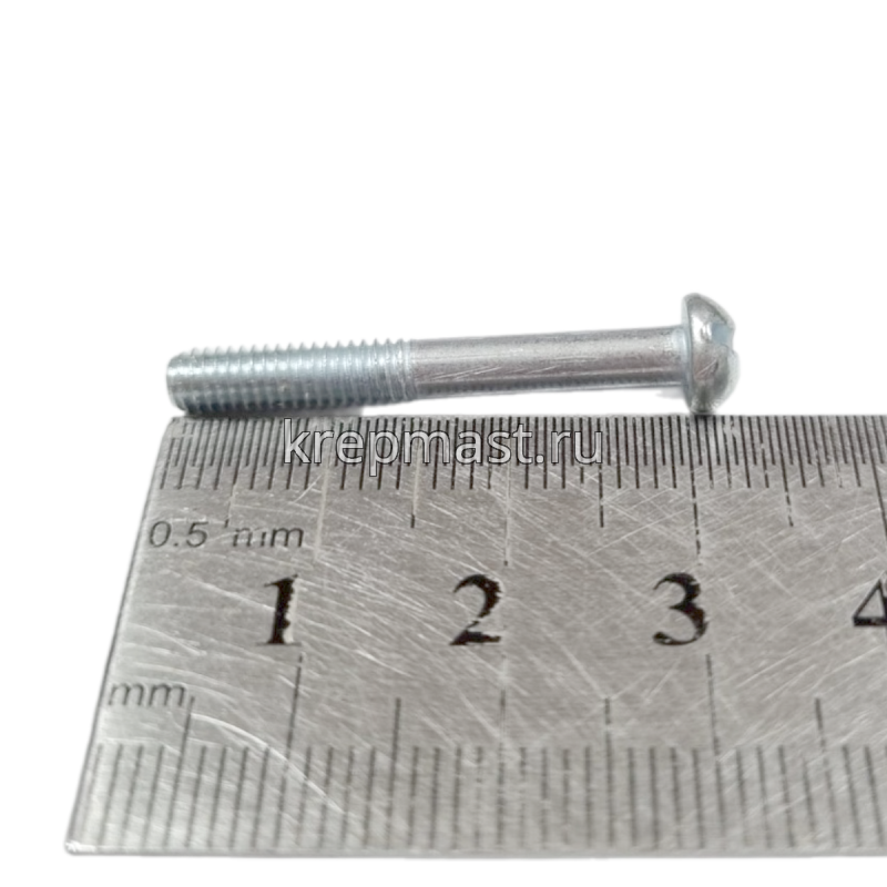 Винт п/цил 4,0х30 DIN 7985 (шлиц)