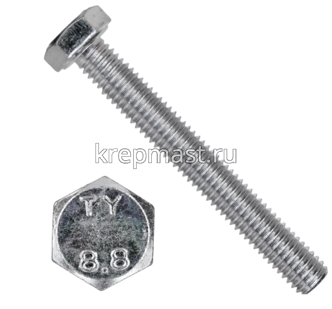 Болт 18х120 кл.пр. 8,8 оц. п/р DIN 933