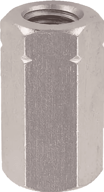 Гайка соединительная DIN 6334 нерж.А2