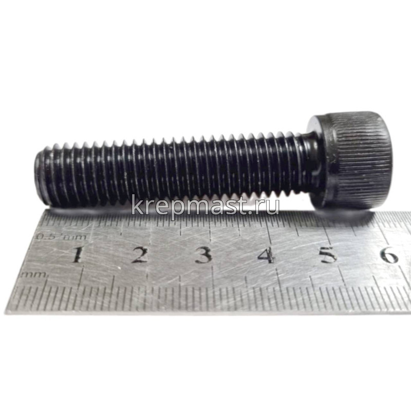 Винт с внутр.шестигранником 12 х 50 черный кл.пр.12,9 п/р DIN 912