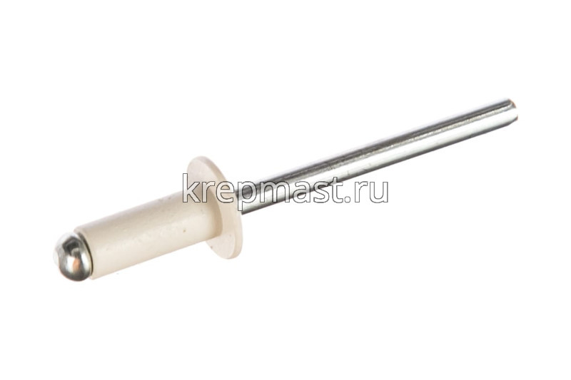 Заклёпка алюминий/сталь 4,8х12 RAL 9003