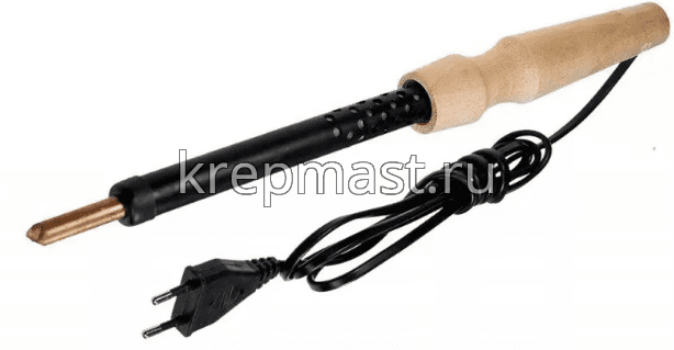 Паяльник 40 Вт деревянная рукоятка