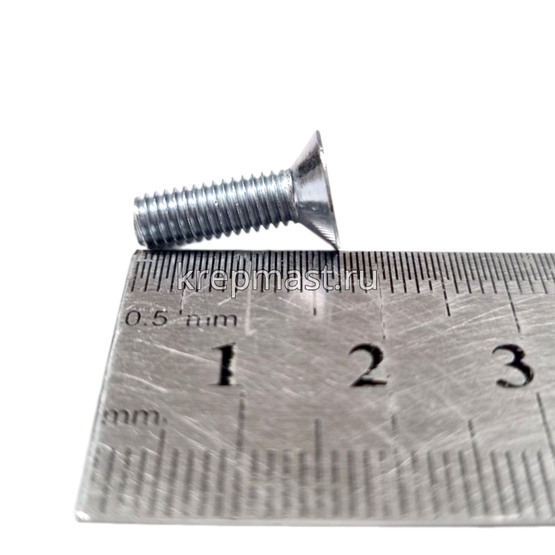 Винт с внут. шестиг. потай голов. 5х16 кл.пр.8,8 DIN 7991