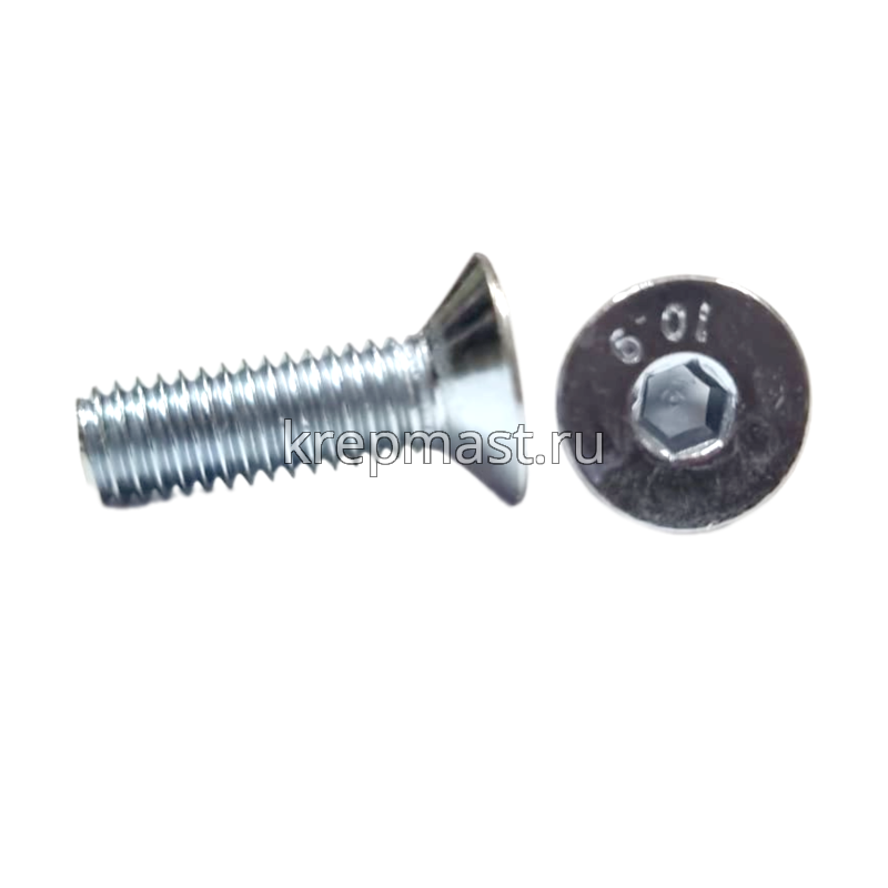 Винт с внут. шестиг. потай голов. 5х16 кл.пр.8,8 DIN 7991