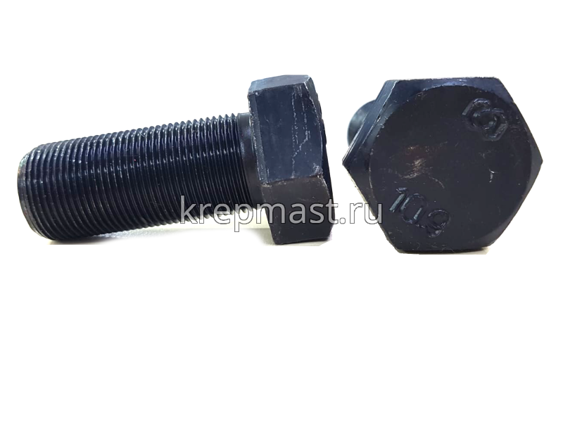Болт DIN 961 24х 55х1,5 кл.пр.10,9 ЧЕРНЫЙ п/р с мелкой резьбой