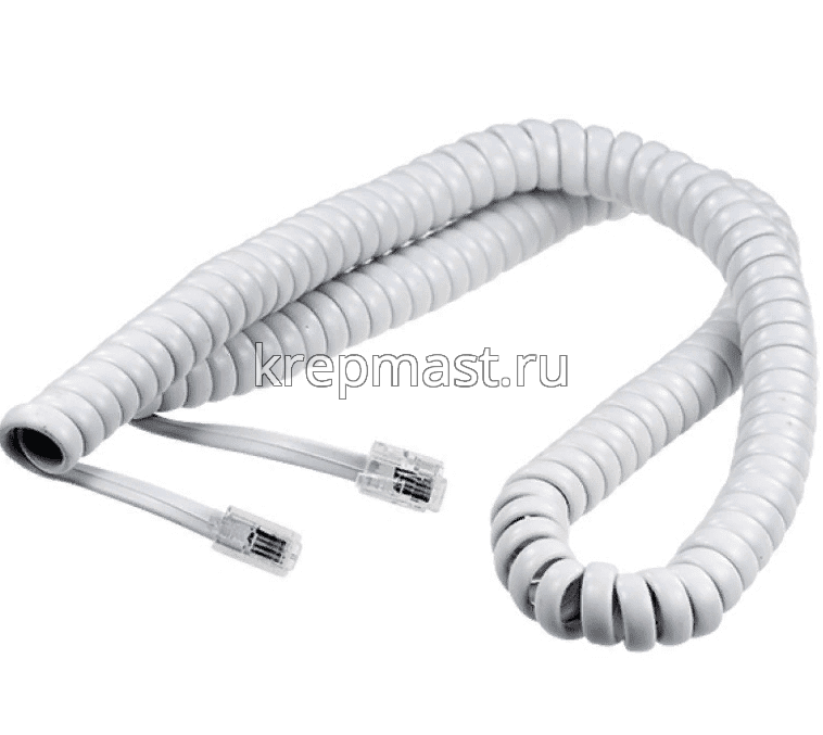 Удлинитель телеф евро джек-джек 7м Rexant витой