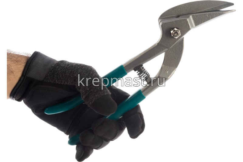 Ножницы KRAFTOOL по металлу PELIKAN длин.прямой сквоз.рез 300мм