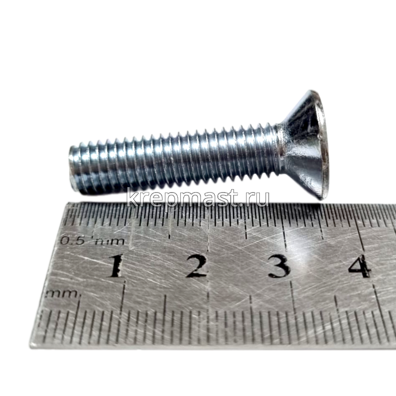 Винт с внут. шестиг. потай голов. 8х35 кл.пр.8,8 DIN 7991
