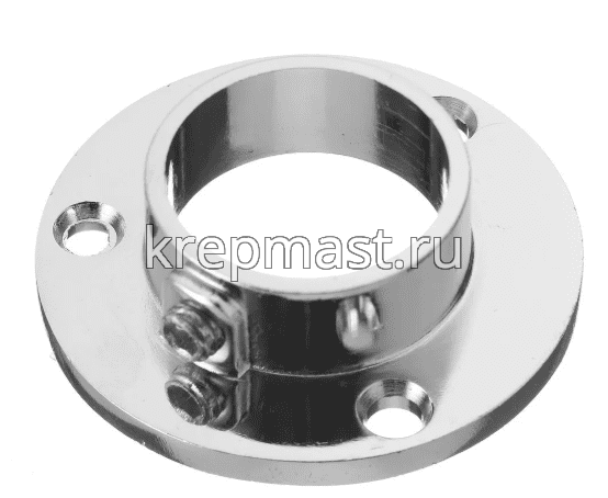 Штангодержатель D=25мм хром 0,7мм