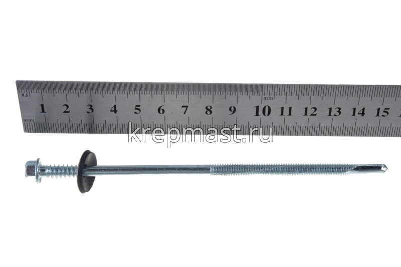 Саморез для сэндвич-панелей 6,3/5.5х155 / 160 оц