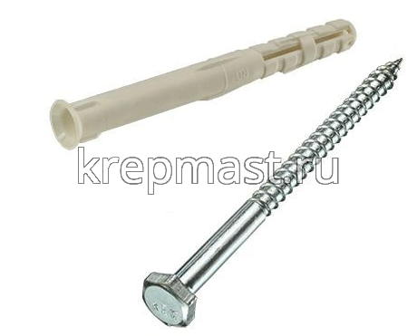 Дюбель фасадный KEW 10х 80 6-гр. под ключ