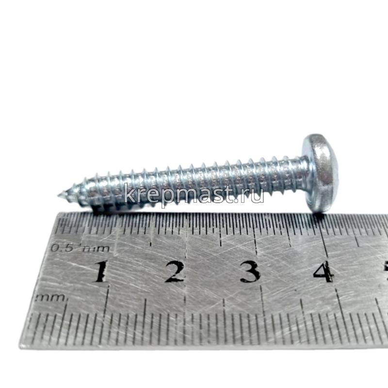 Саморез п/сфер гол. 6,3 х38 DIN 7981