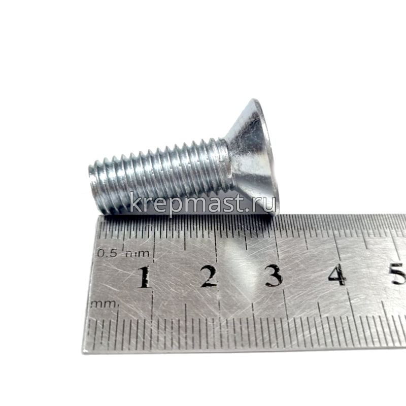 Винт с внут. шестиг. потай голов. 10х 30 кл.пр.10,9 DIN 7991