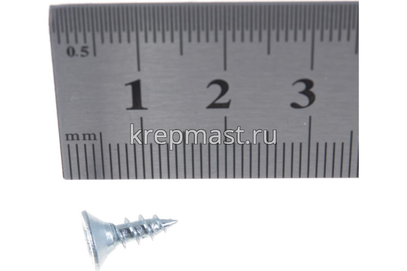 Шуруп универс. белый цинк 4,0х12