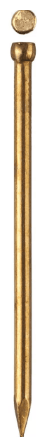 Гвоздь латунированный 1,2х30