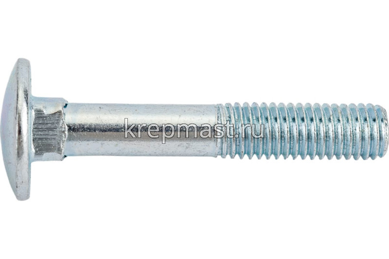 Болт мебельный 10х 60 DIN 603