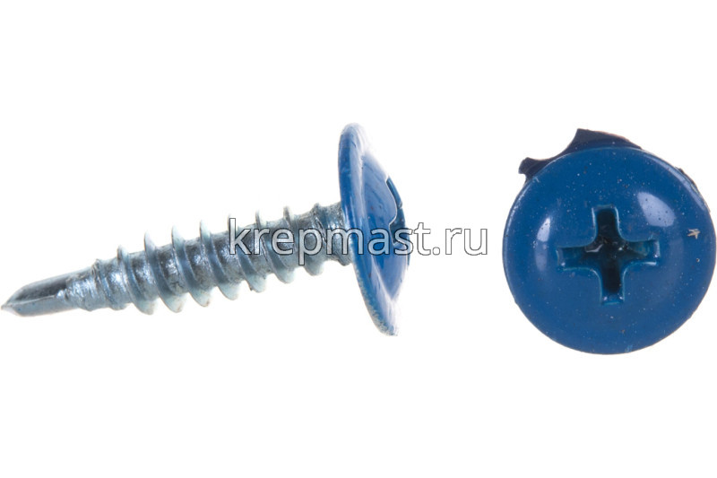 Саморез п/сф головка с п/ш сверло 4,2х19 RAL 5005