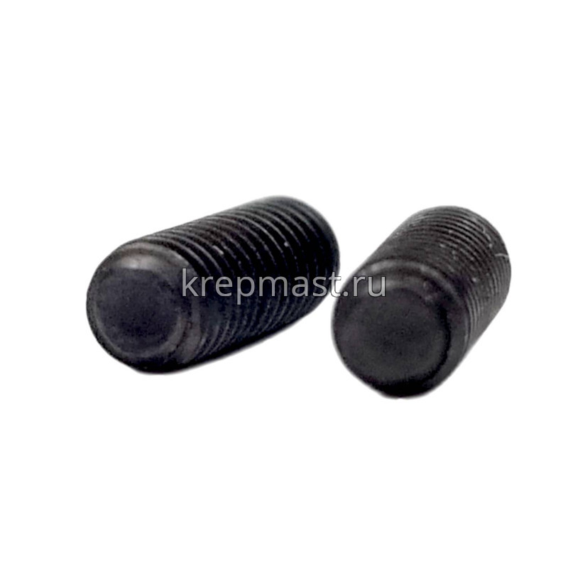 Винт уст. 3х 8 12,9 DIN 913плоск.конц.вн/ш черн