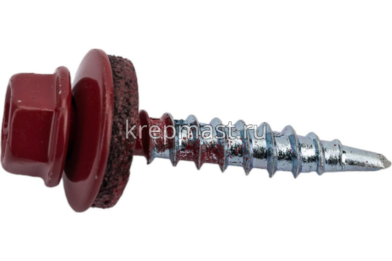 Саморез д/кровли краш. 4,8х29 RAL 3011/RR29