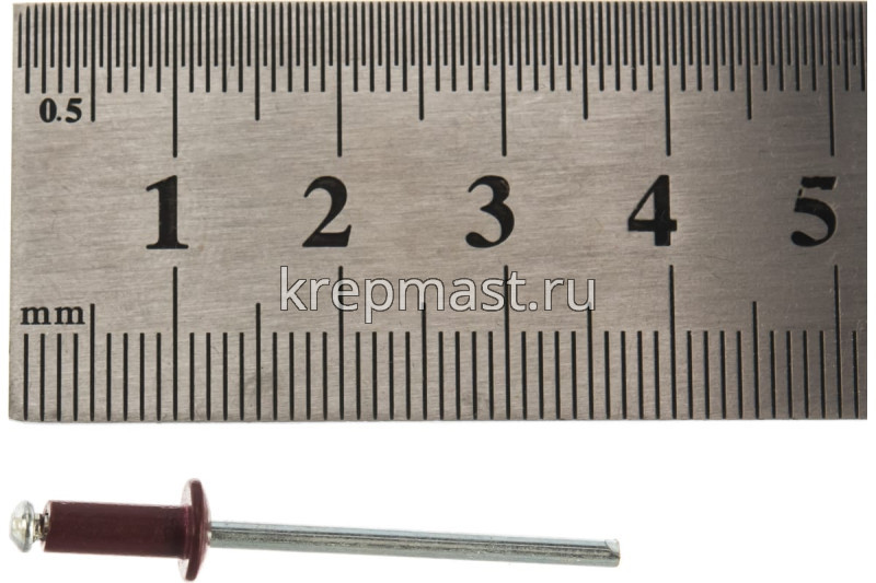 Заклёпка алюминий/сталь 3,2х 8 RAL 3005