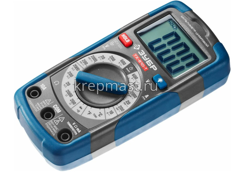 Мультиметр ЗУБР МАСТЕР ТХ-810-Т цифровой