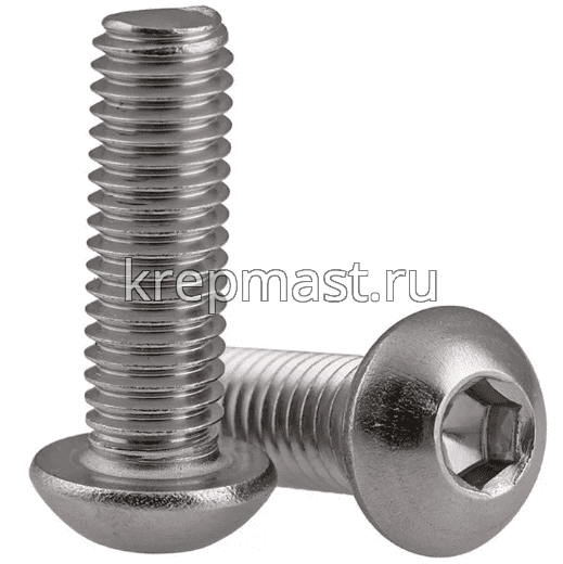 Винт ISO 7380 с внутр.шестигр. 3х 5 10,9