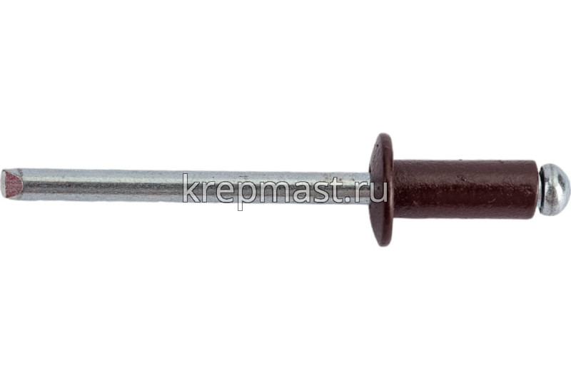 Заклёпка алюминий/сталь 4,8х12 RAL 8017