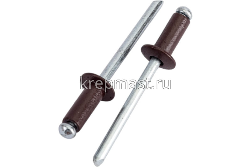 Заклёпка алюминий/сталь 4,8х12 RAL 8017