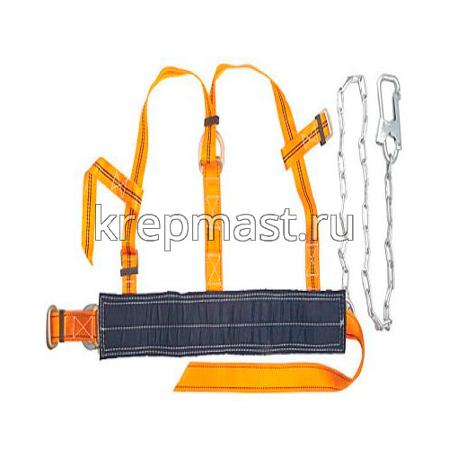 Пояс страховочный FIT ПП-2ГД (цепь)