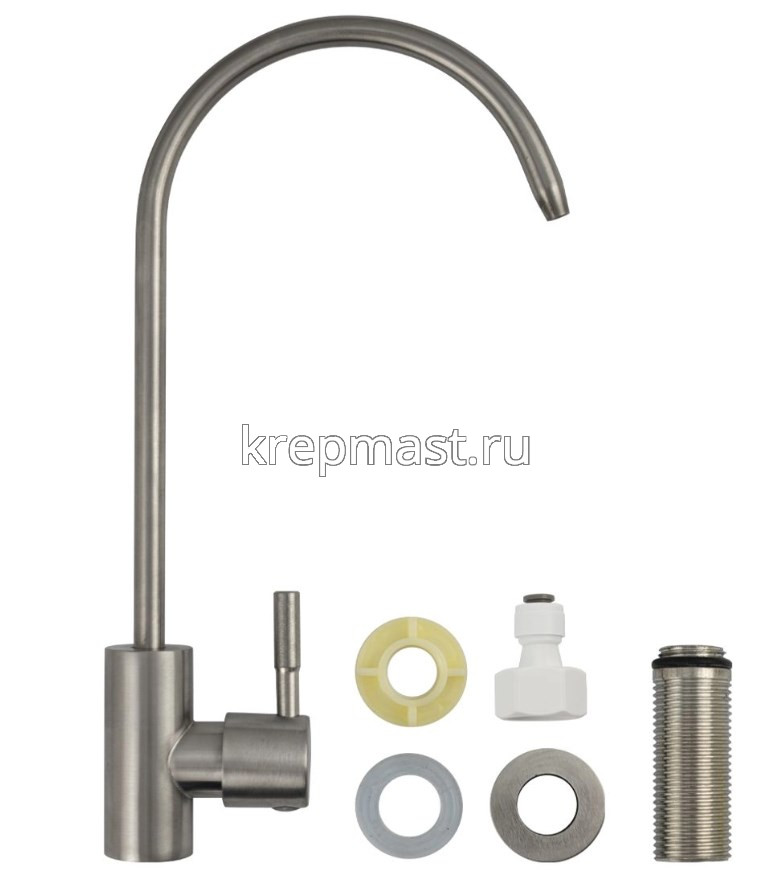 Смеситель для питьевой воды 9017 нерж.сталь MAGNUS