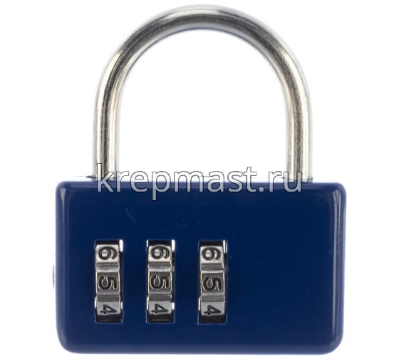 Замок навесной кодовый FIT 3диска 36х22мм