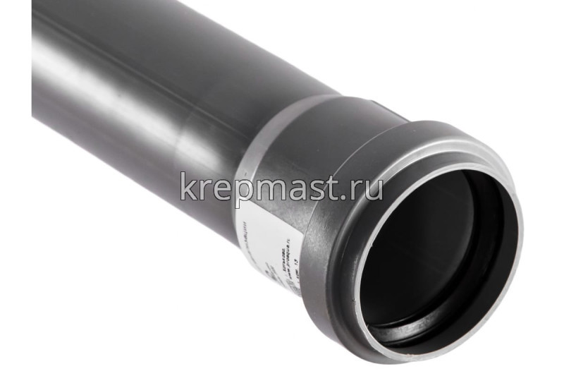 Труба с раструбом D 50*1,8 (3,0м) п/п