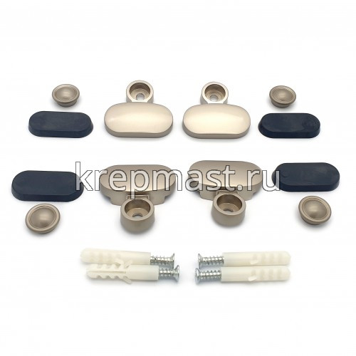 Зеркалодержатель 159 (сатин) Soller (комплект 4шт)