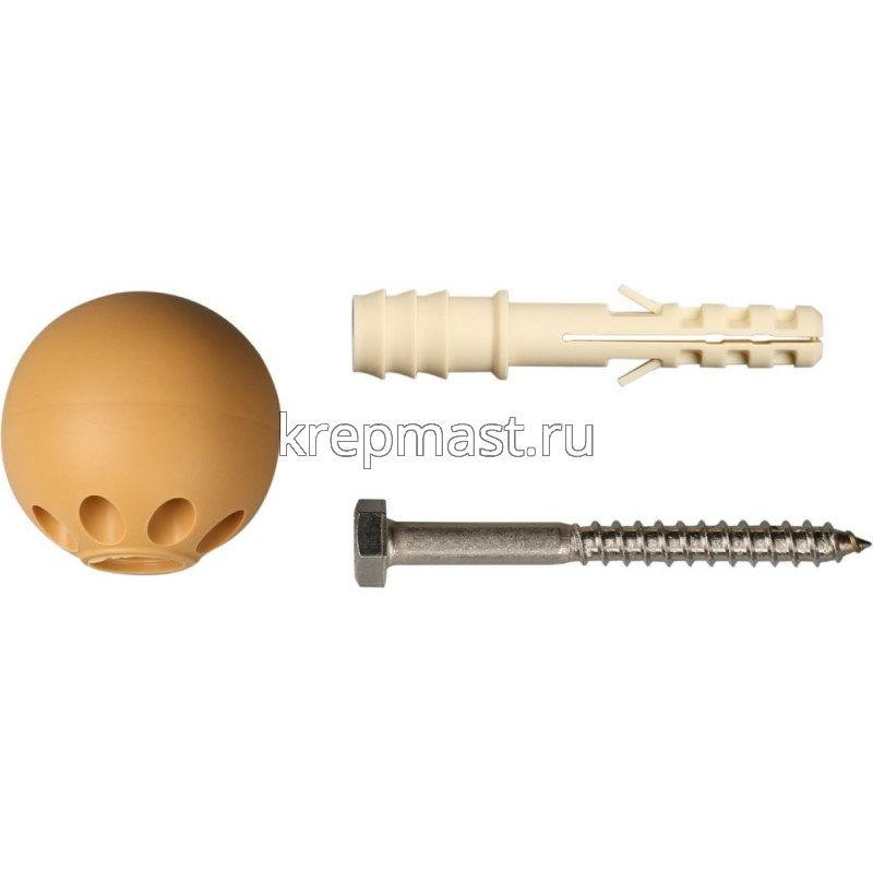 Ограничитель дверной ЕВРОПАРТНЕР цвет.бук