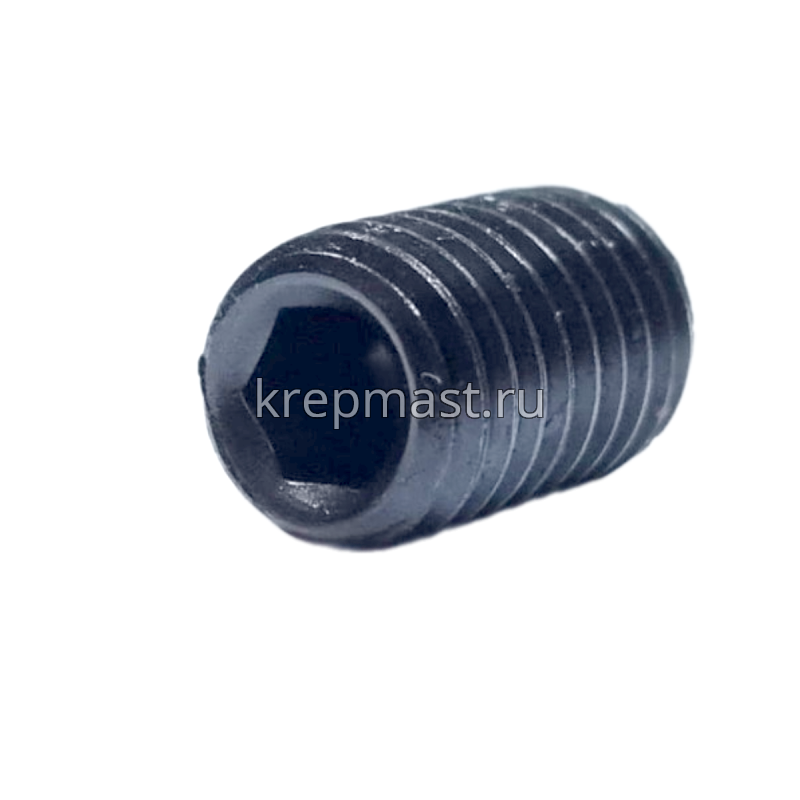 Винт уст. 10х16 12,9 DIN 913плоск.конц.вн/ш чёрн
