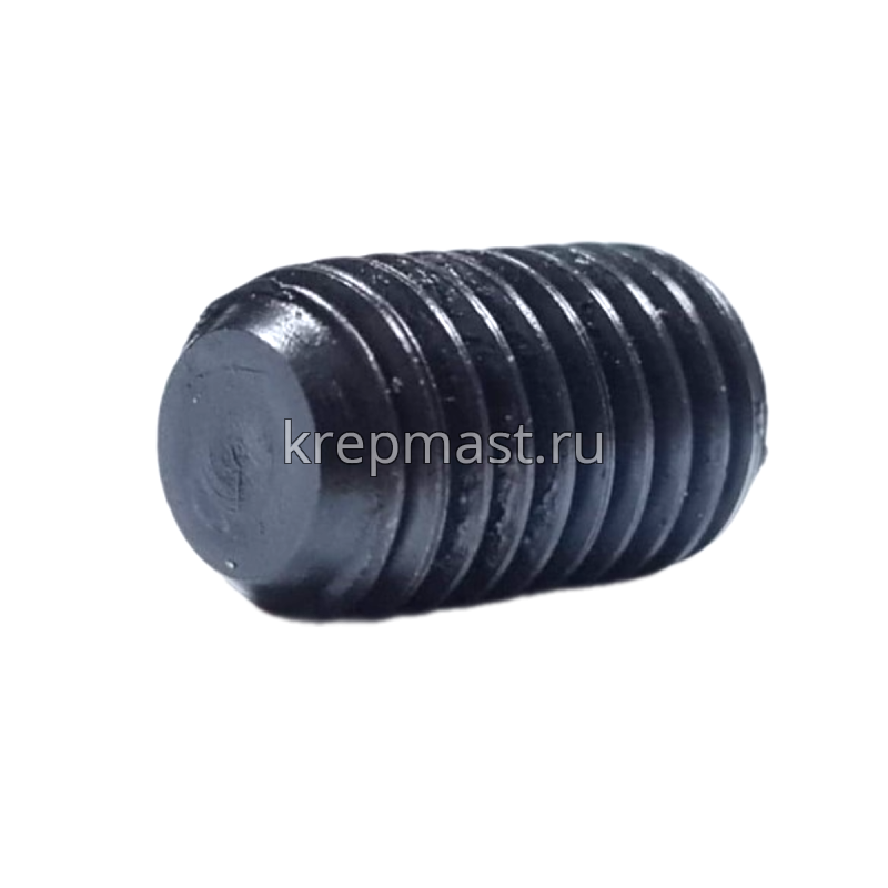 Винт уст. 10х16 12,9 DIN 913плоск.конц.вн/ш чёрн