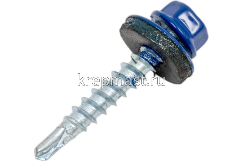 Саморез д/кровли краш. 4,8х29 RAL 5002