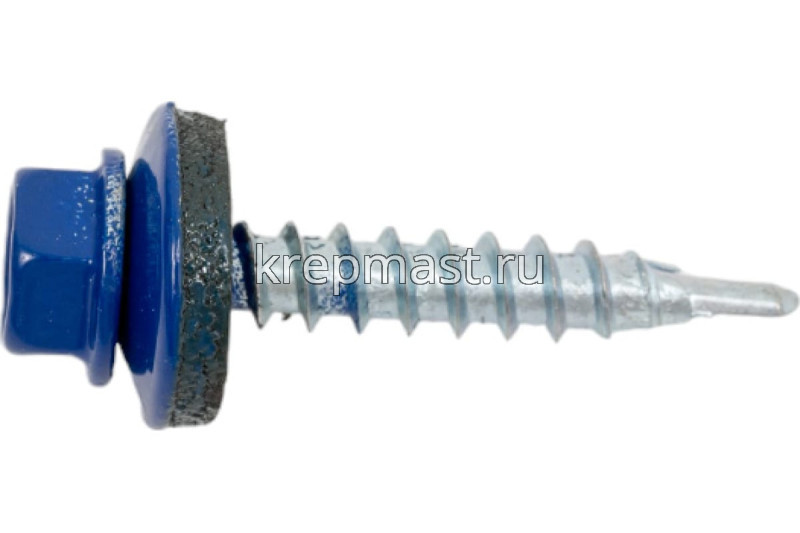 Саморез д/кровли краш. 4,8х29 RAL 5002