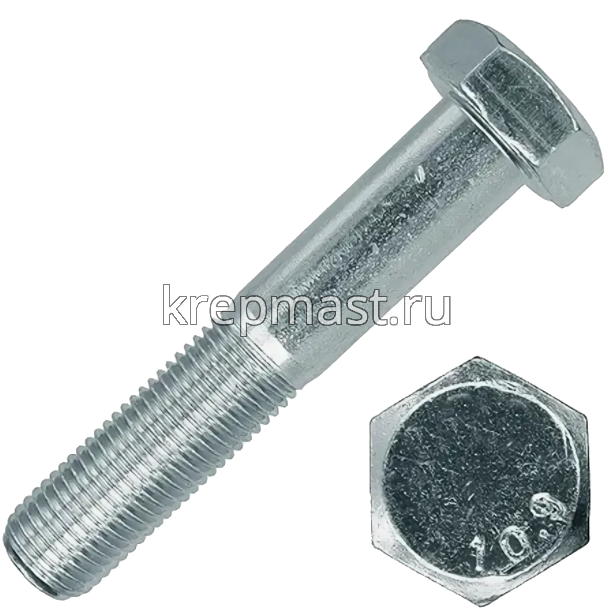 Болт 12х 55 кл.пр.10,9 оц. н/р DIN 931